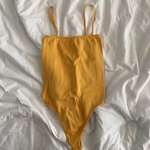Yellow Body Suit